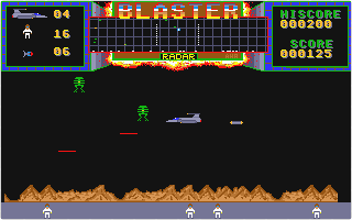Blaster atari screenshot